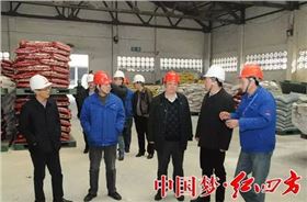 公司領導朱楓、羅斌、丁明志、陳慶年、王吉鎖熱情接待并召開座談會。
