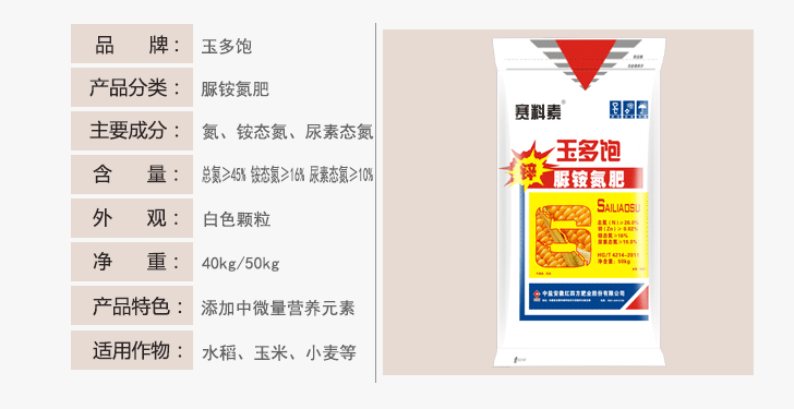 脲銨氮肥玉多飽尿素26%（26-0-0）詳情