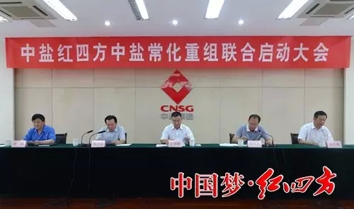 中鹽紅四方中鹽?；亟M聯合啟動大會在中鹽常化舉行